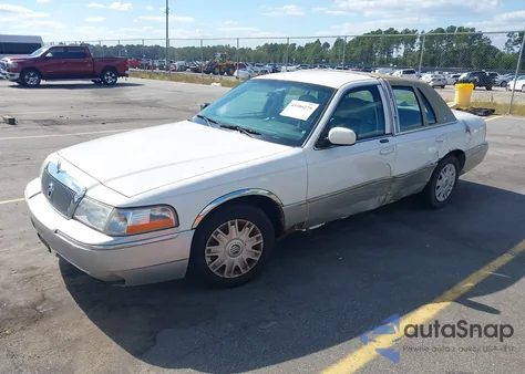 2004 Mercury Grand Marquis Gs z USA, uszkodzony, nr VIN 2MEFM74W14X678543